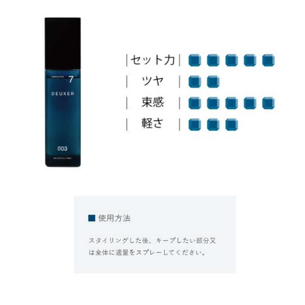 ナンバースリー デューサースタイリング ミスト 2 140ml