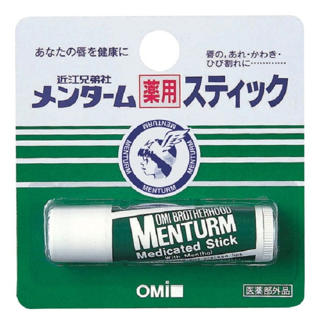 [Quasi-drug] Omi Brothers Menturm Medicated Stick Regular 4g