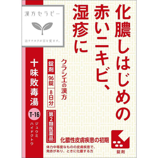 ジューハインN 十味敗毒湯 180錠 じゅうみはいどくとう 小太郎漢方