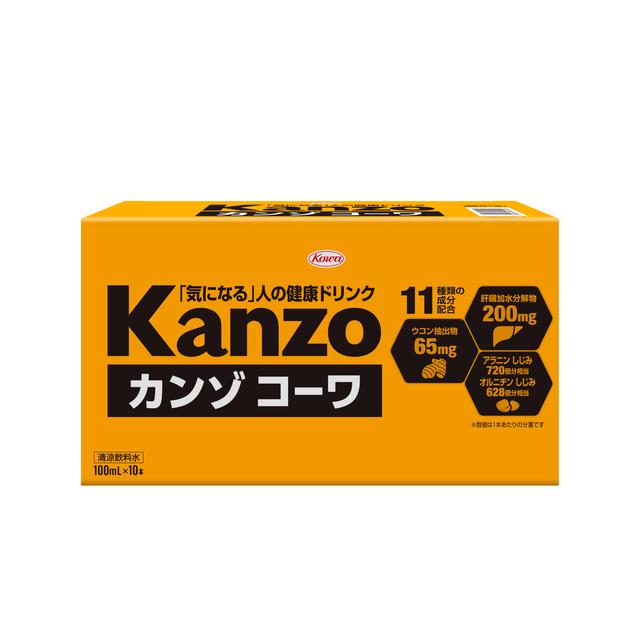 ◆Kowa Kanzo Kowa 饮料 100ml x 10 瓶