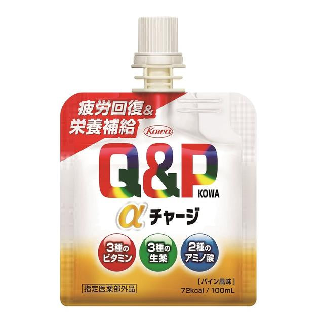 【指定医薬部外品】興和 キューピーコーワ αチャージ 100ml×6袋入り