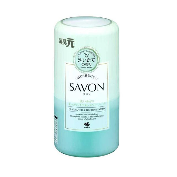 小林製薬 消臭元SAVON 洗いあがりすっきりシトラスシャワーソープ400ml