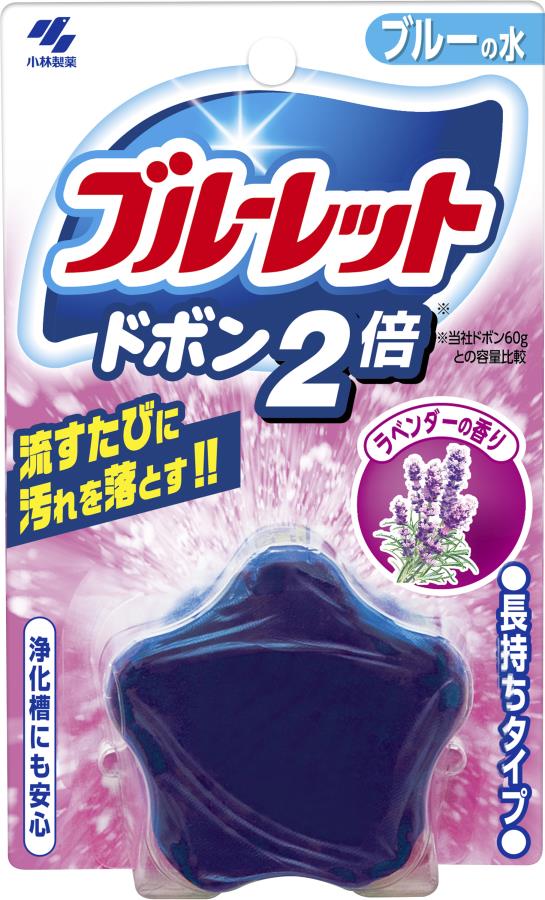 小林製薬 ブルーレットドボン2倍 ラベンダー120g