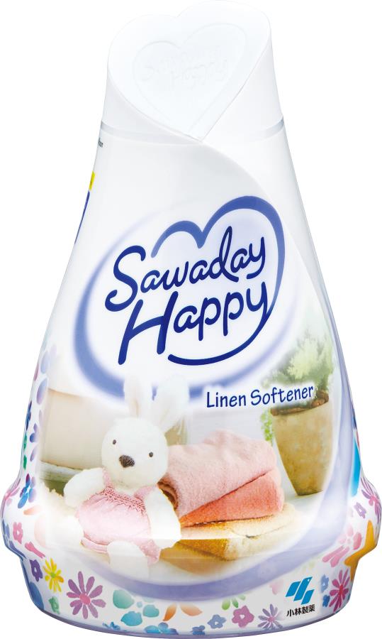 Kobayashi Pharmaceutical Sawaday Happy Linen Softener 120g