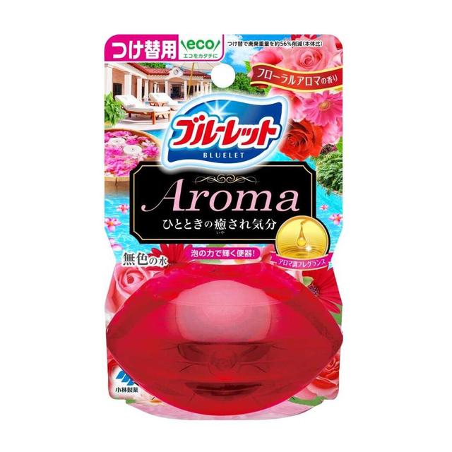 小林製薬 液体ブルーレットおくだけ アロマ つけ替用 フローラルアロマ70ml