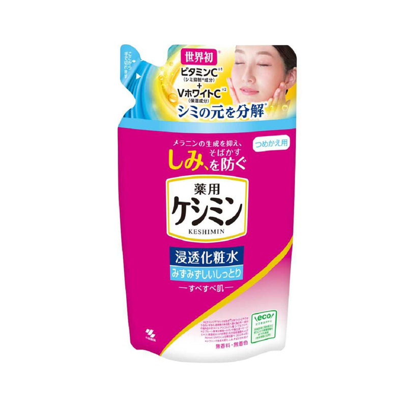 【医薬部外品】ケシミン 浸透化粧水みずみずしい しっとり つめかえ用 140ml