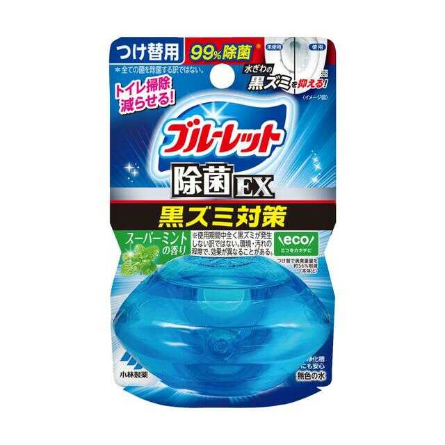 小林製薬 液体ブルーレットおくだけ除菌EXつけ替用 スーパーミント 67ml