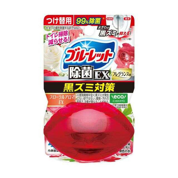 小林製薬 液体ブルーレットおくだけ除菌EXフレグランスつけ替用 フローラルアロマEXの香り 67ml