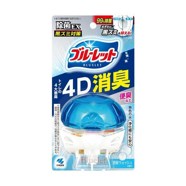 小林製薬 液体ブルーレットおくだけ除菌EX4D消臭 消臭ウォッシュの香り 67ml