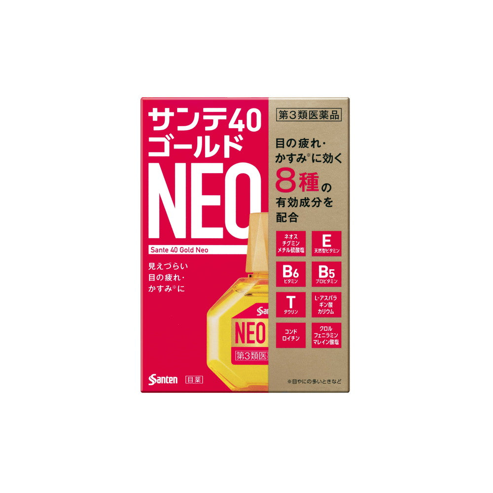 第3類医薬品】参天製薬 サンテ40ゴールドネオ 12ml【セルフメディ