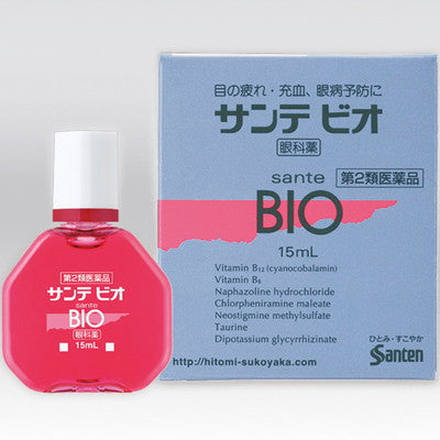 第2類医薬品】参天製薬サンテビオ15mL【セルフメディケーション税制対象】