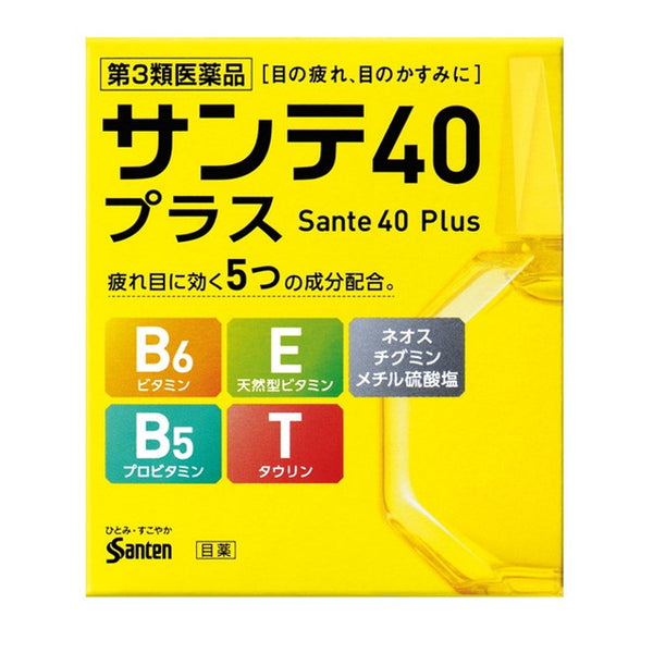 [Third drug class] Santen Pharmaceutical Sante 40 Plus 12ml [self-medication tax system target]