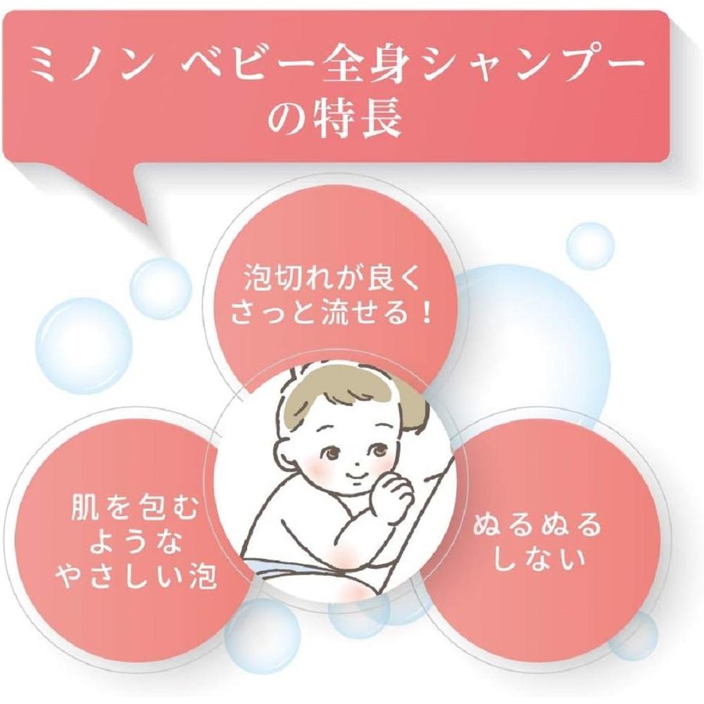 第一三共ヘルスケア ミノン ベビー全身シャンプー 詰め替え用 300ml