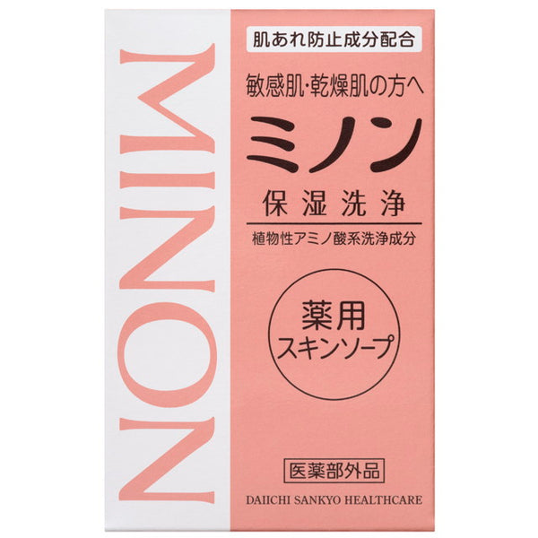 [Quasi-drug] Minon Medicated Skin Soap 80g