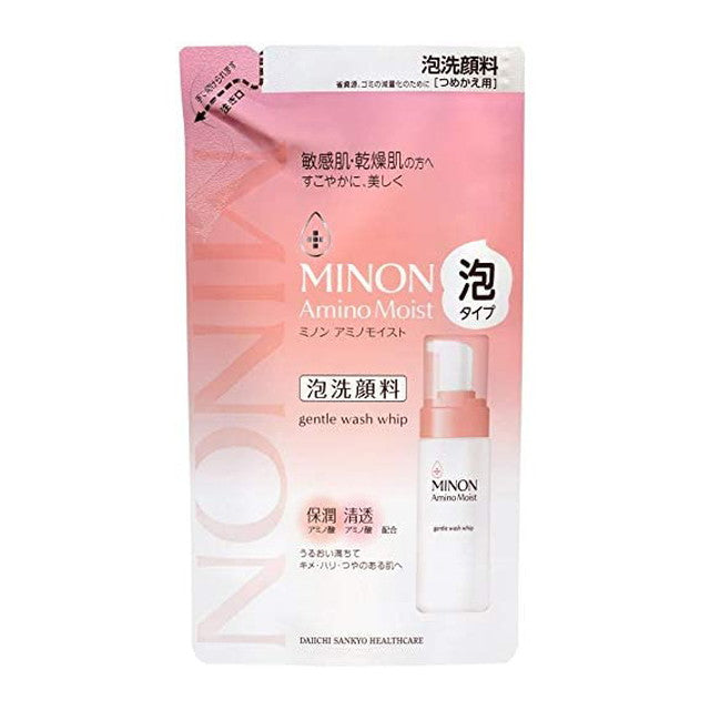 Daiichi Sankyo Healthcare Minon 氨基保湿 N 温和洗液替换装 130ml