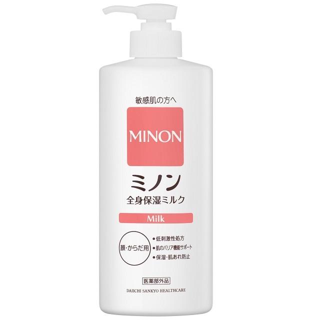 【医薬部外品】第一三共ヘルスケア ミノン 全身保湿ミルク 400ml