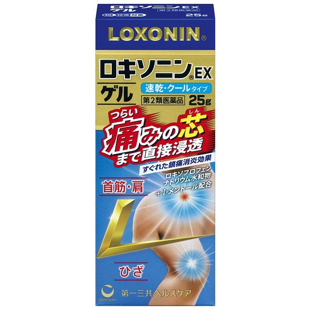 [第 2 类药品] 第一三共 Loxonin EX 凝胶 0 [遵守自我药疗税收制度]