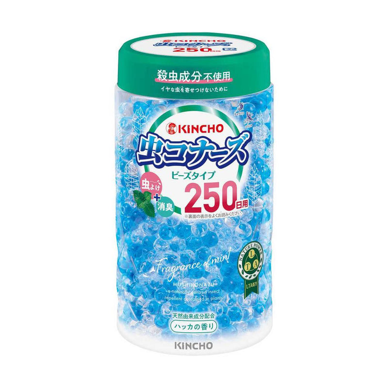 金鳥 虫コナーズ ビーズタイプ スリムボトル ハッカの香り 360g