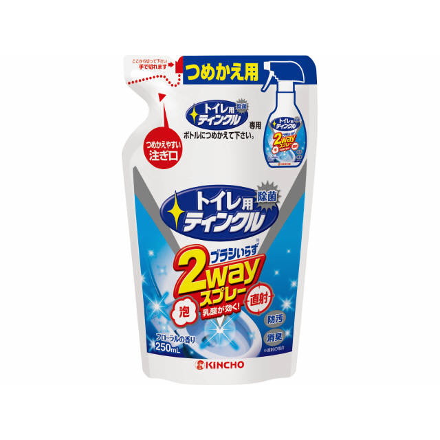 トイレ用ティンクル直射・泡2WAYスプレー詰替 250mL