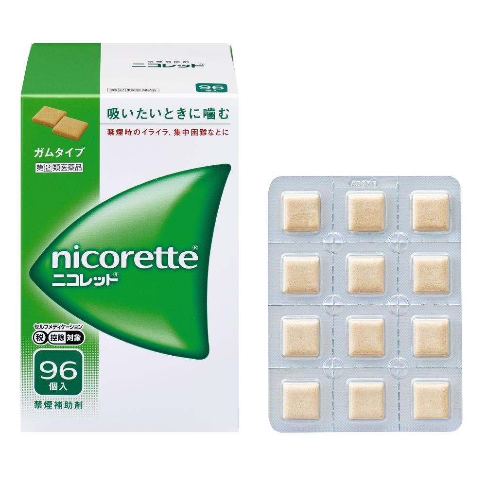 指定第2類医薬品】ニコレット 96個【セルフメディケーション税制対象】