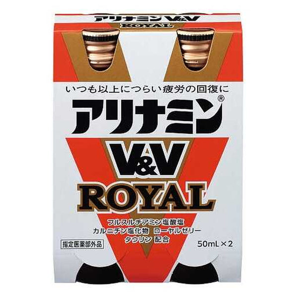 [指定医药部外品] Alinamin V &amp; V Royal 50ML x 2