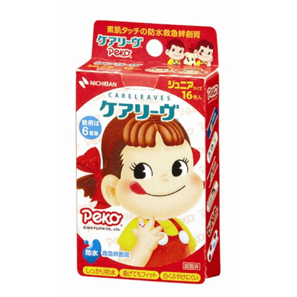 [General medical equipment] Nichiban Care Leave Character Peko-chan CLB16PK Junior 16 sheets