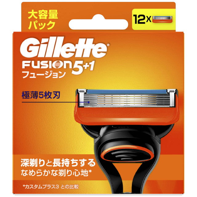 P&amp;G Gillette Fusion manual spare blade 12B spare blade 12 pieces