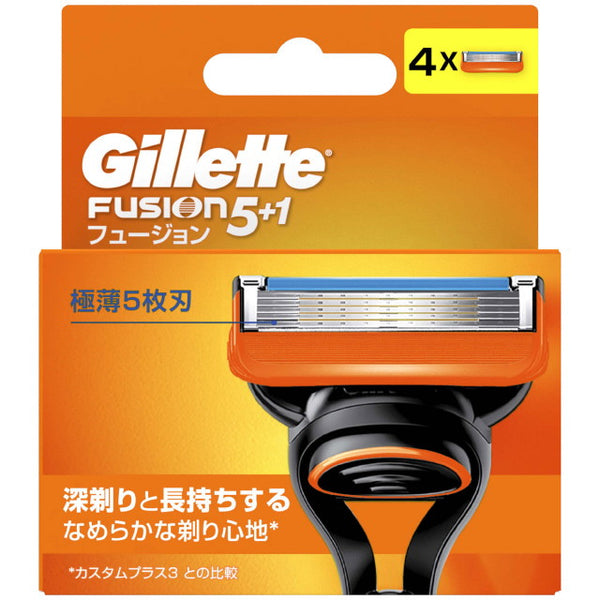 P&amp;G Gillette Fusion manual spare blade 4B spare blade 4 pieces