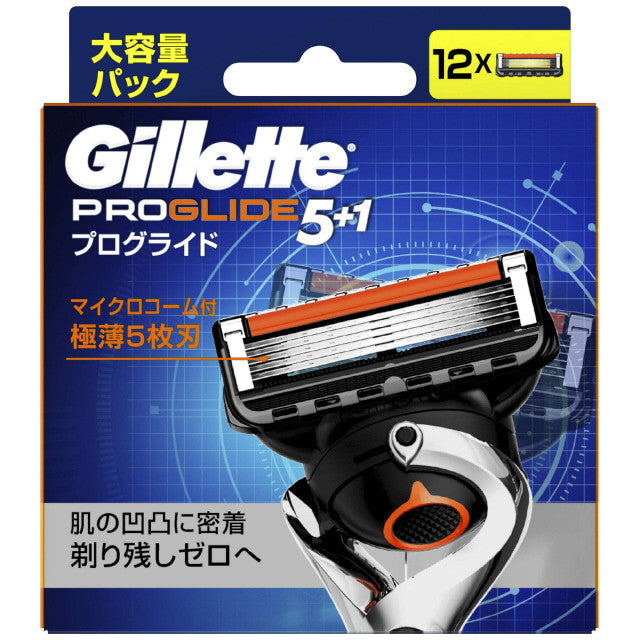 P&amp;G Gillette Proglide Manual Spare Blade 12B Spare Blade 12 Pieces