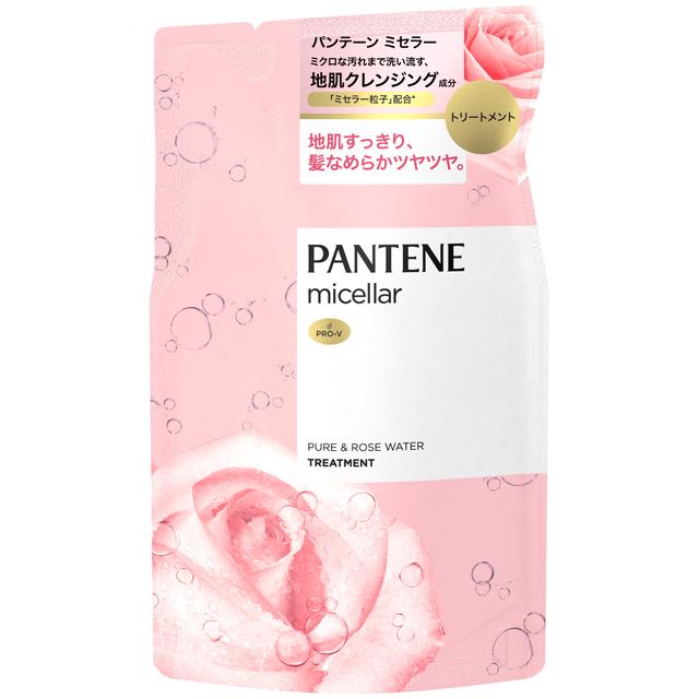 P&amp;G Pantene Micellar Pure &amp; Rosewater Treatment Refill 350g