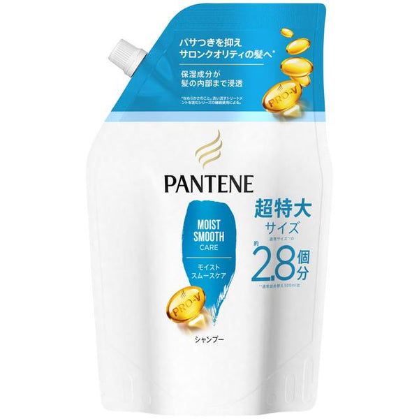 P&G パンテーン モイストスムースケア シャンプー 詰め替え 超特大 860ml　