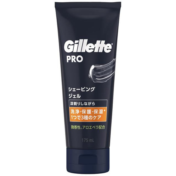 P&G ジレットプロ シェービング ジェル 微香性 175ml