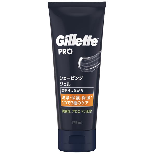 P&G ジレットプロ シェービング ジェル 微香性 175ml