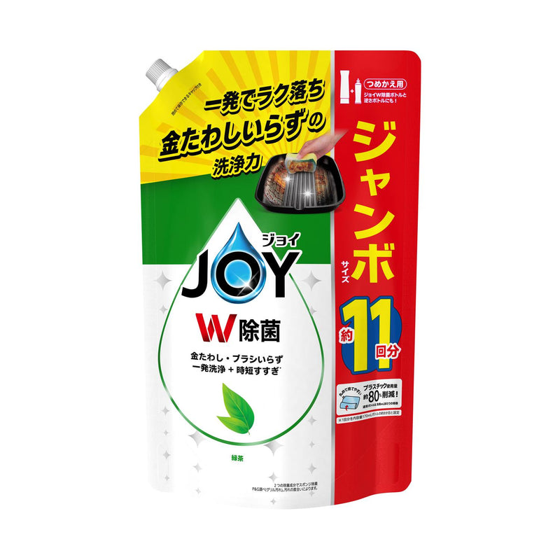 P&G 除菌ジョイ コンパクト 緑茶の香り 替ジャンボ  1425ml