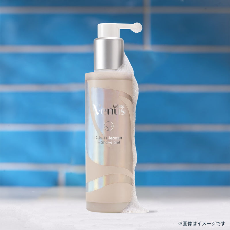 P&G ジレットヴィーナス VIOヘア＆スキン 2イン1 クレンザー＋シェーブジェル 190ml