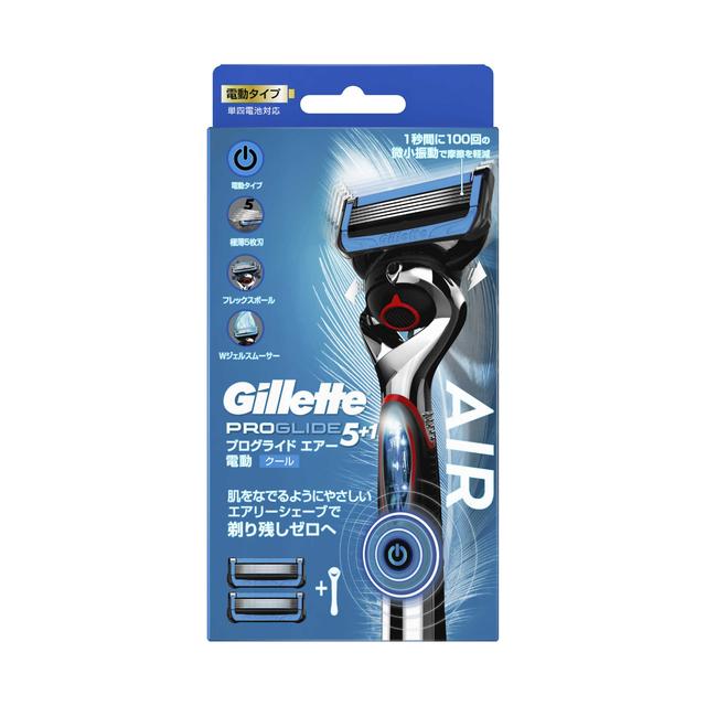 P&amp;G Gillette Proglide Air 5+1 Electric Cool Holder with 2 Spare Blades