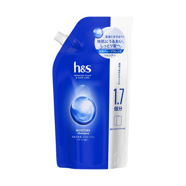 P&G h＆s モイスチャー シャンプー 詰替 特大 550ml