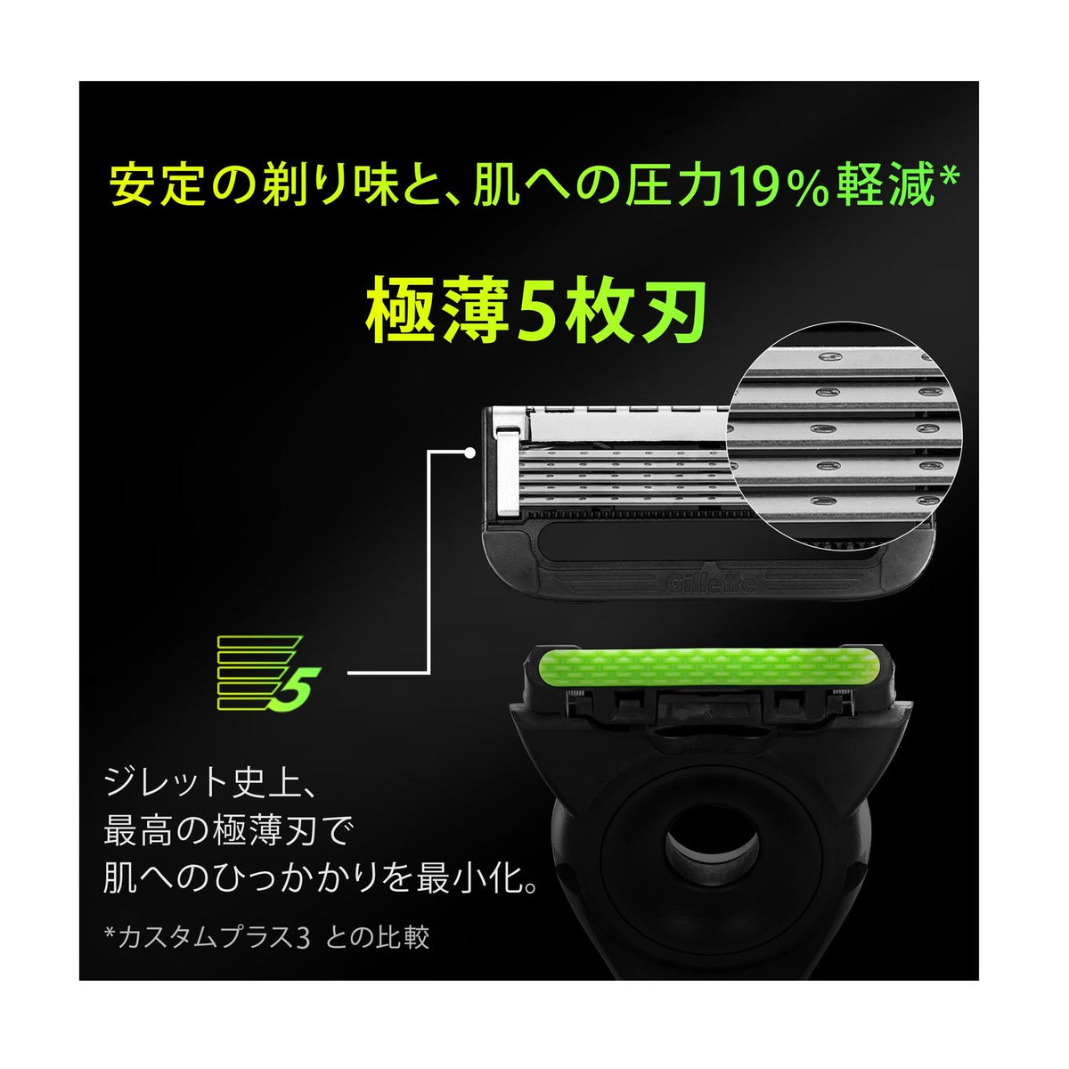 Gillette Labs 4枚刃替え刃 12箱セット ジレットラボ（Gillette Labs） 角質除去バー搭載替刃 4個入