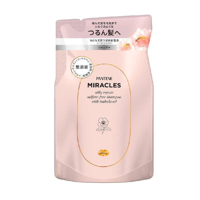 P&amp;G 潘婷奇迹丝滑修护洗发水补充装 350g