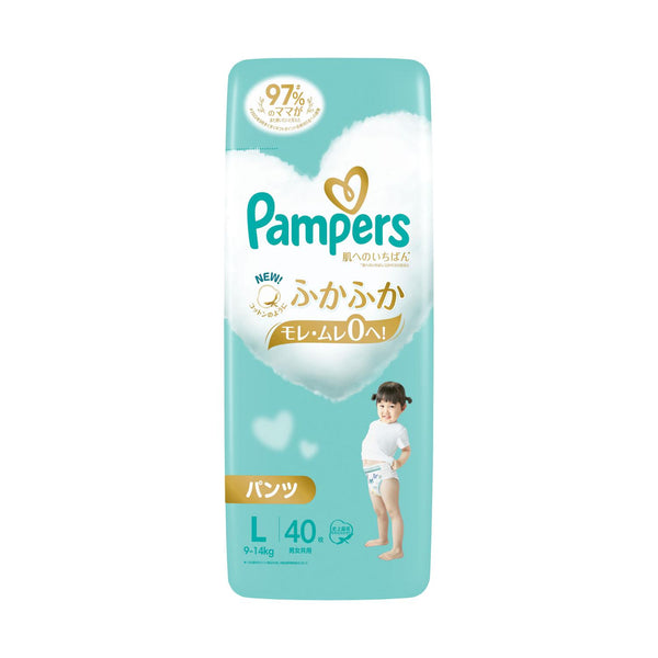 パンパース 肌へのいちばんパンツ スーパージャンボ L 40枚