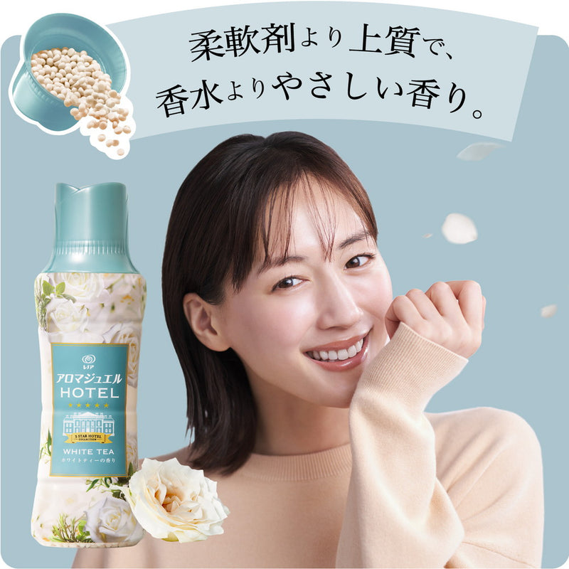 P&G レノア ハピネス アロマジュエル 香り付け専用ビーズ ホワイトティー 本体 420ml