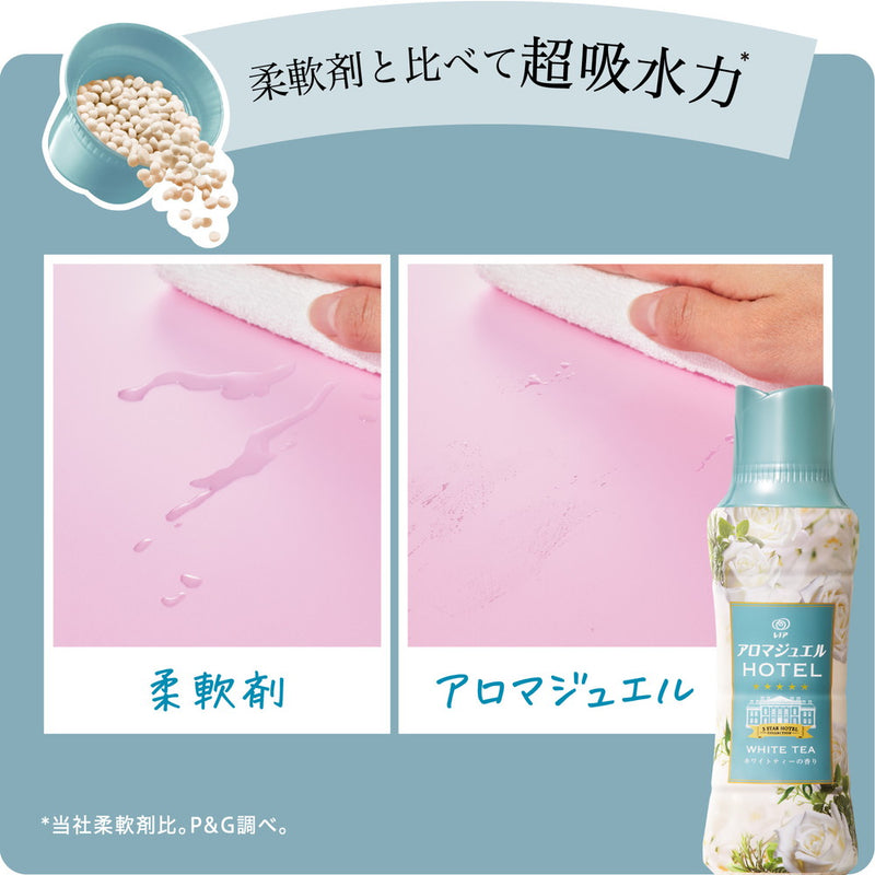 P&G レノア ハピネス アロマジュエル 香り付け専用ビーズ ホワイトティー 本体 420ml