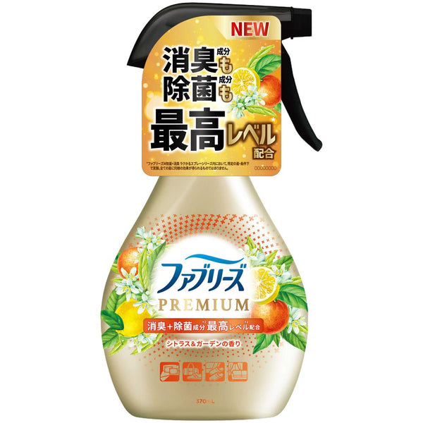 P&G ファブリーズ 消臭スプレー 布用 PREMIUM シトラス＆ガーデン 本体 370mL