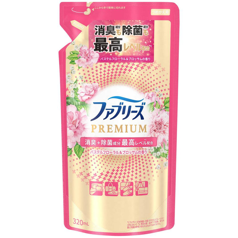 P&G ファブリーズ 消臭スプレー 布用 PREMIUM パステルフローラル＆ブロッサム 詰め替え 320mL