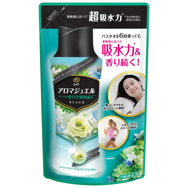 P&G レノア ハピネス アロマジュエル 香り付け専用ビーズ パステルフローラル＆ブロッサム 詰め替え 365mL