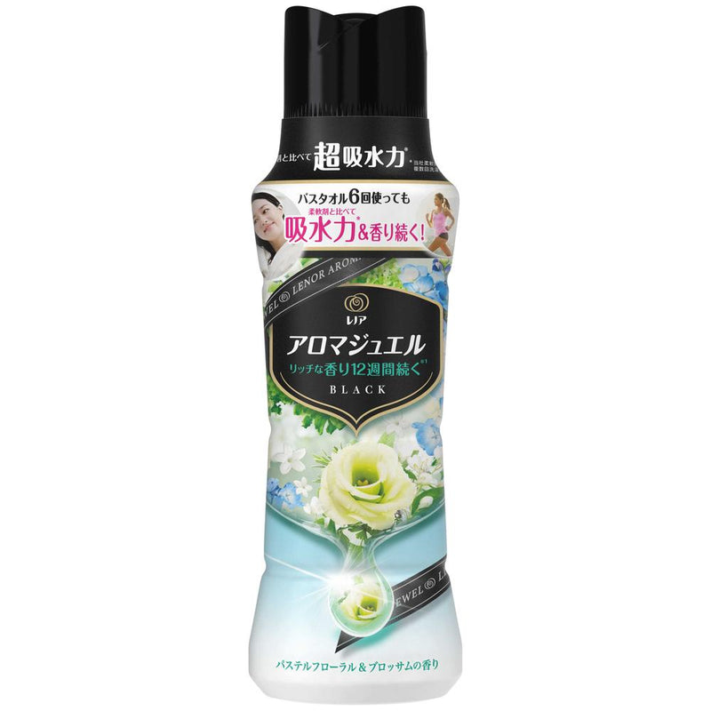 P&G レノア ハピネス アロマジュエル 香り付け専用ビーズ パステルフローラル＆ブロッサム 本体 420mL