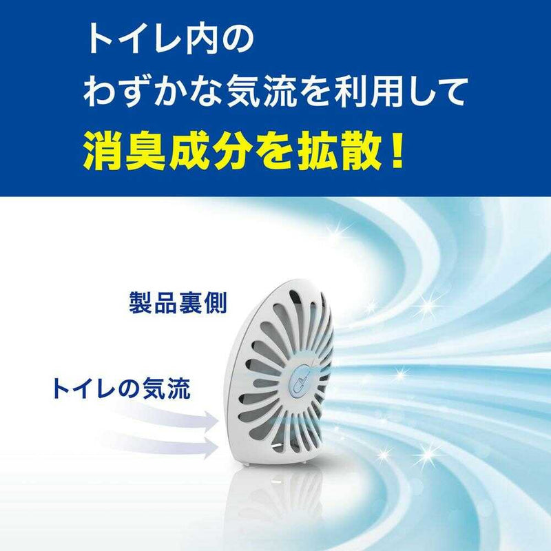 P&G ファブリーズ 消臭芳香剤 トイレ用 フルーティー・グリーン 詰め替え入り本体ケース 1個