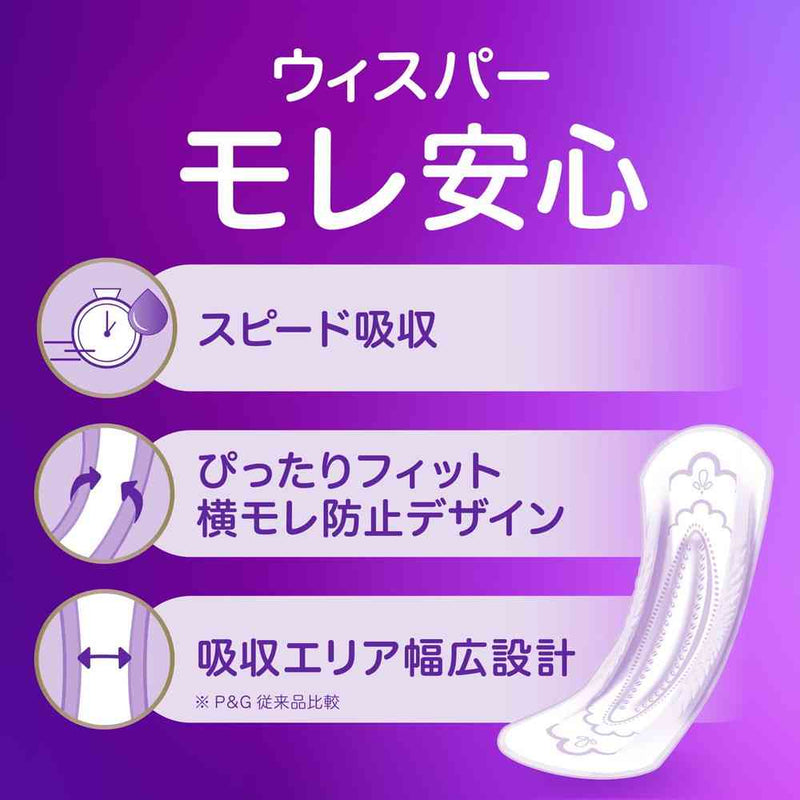 P＆G ウィスパー うすさら吸水 50cc 無香料 38枚