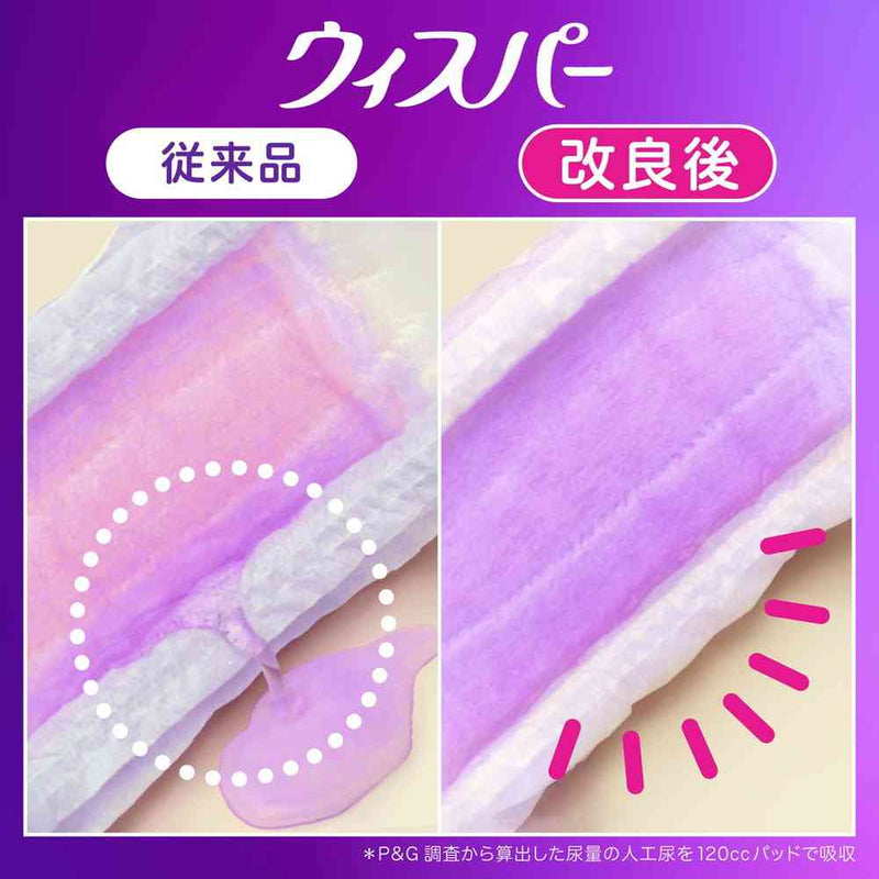 P＆G ウィスパー うすさら安心 1枚で安心 220cc 24枚