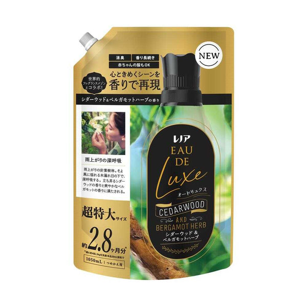 P&G レノア オードリュクス 柔軟剤 シダーウッド&ベルガモットハーブの香り 詰め替え 超特大 1050ml